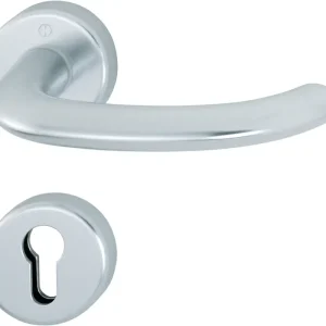 HOPPE® FH Drückergarnitur mit Rosetten Marseille FS-1138/42H/42HS, Aluminium Direkt Vom Hersteller