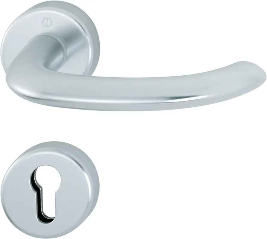 HOPPE® FH Drückergarnitur mit Rosetten Marseille FS-1138/42H/42HS, Aluminium Direkt Vom Hersteller