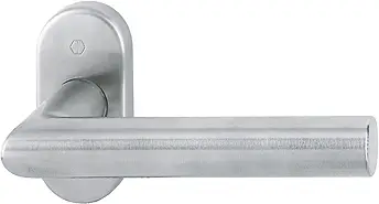 HOPPE® FH Drücker-Halbgarnitur ohne Schlüsselrosette Amsterdam FS-E1400F/55, Edelstahl Direkt Vom Hersteller