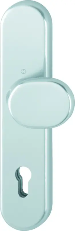 HOPPE® FH Knopf auf Schutz-Langschild FS-86G/3331, Aluminium Direkt Vom Hersteller
