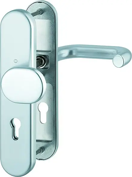 HOPPE® FH Schutz-Wechselgarnitur mit Langschild Paris FS-86G/3331/3310/138F, Aluminium Jetzt Kaufen