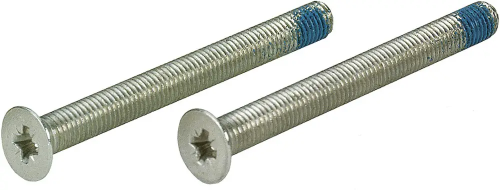 HOPPE® Gewindeschrauben-Set M5 für FS-Innentür-Kurzschild-Garnituren, Eisen Kostenloser Rückversand