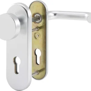 Top-Angebot HOPPE® Schutz-Wechselgarnitur mit Kurzschild Paris 58/3331K/353K-1/138L, Aluminium