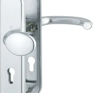 Bestseller HOPPE® Schutz-Wechselgarnitur mit Langschild Marseille 76G/3331/3410/1138, 8/72 mm, Aluminium