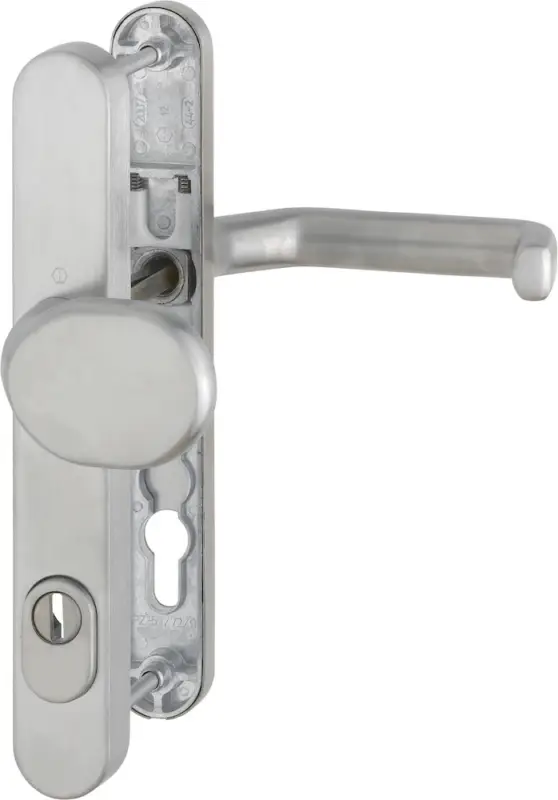 Sichere Zahlung HOPPE® Schutz-Wechselgarnitur mit Schmalschild Liverpool E86G/3359ZA/3357N/1313G, Edelstahl