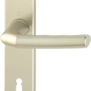 HOPPE® Drückergarnitur mit Langschild Birmingham 1117/202SP, Aluminium, BB,PZ,WC Aktuell