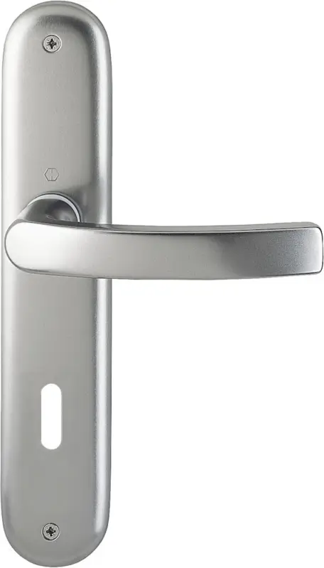 HOPPE® Drückergarnitur mit Langschild Luxembourg 199/273P, Aluminium Saisonangebot