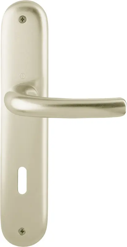 HOPPE® Drückergarnitur mit Langschild Tokyo 1710/273P, Aluminium Markenware