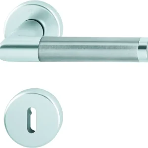 HOPPE® Drückergarnitur mit Rosetten Amsterdam 1400/42KV/42KVS, Materialkombination Online Kaufen