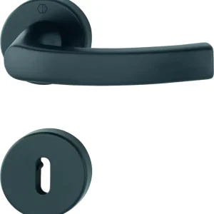 HOPPE® Drückergarnitur mit Rosetten Luxembourg 199/42KV/42KVS, Aluminium Must-Have