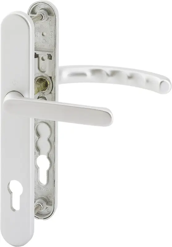 HOPPE® Drückergarnitur mit Schmalschild Luxembourg 099KH/3357N/1500, Aluminium Sichere Zahlung