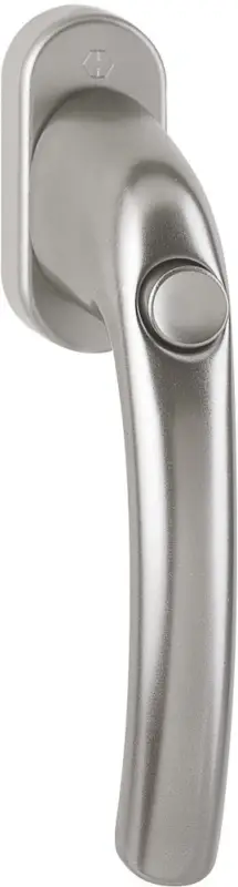 HOPPE® Fenstergriff absperrbar Tokyo 0710SV/U26, ohne Schrauben, Aluminium Beliebt