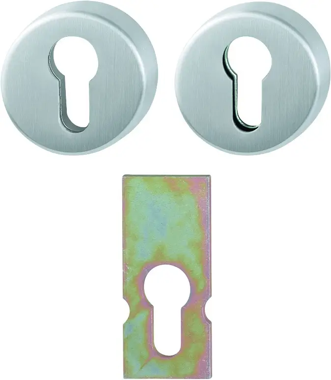 Echt HOPPE® Schutz-Schlüsselrosette E42NSA/42HS, Edelstahl