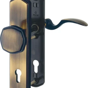 HOPPE® Schutz-Wechselgarnitur mit Langschild München M57/334A/333N/112SH, 10/92 mm, Messing Kostenloser Rückversand