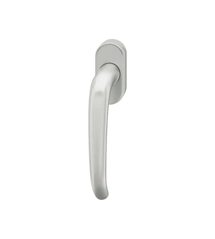 Expressversand FSB Fenstergriff 34 1023, ovale Ros., Aluminium