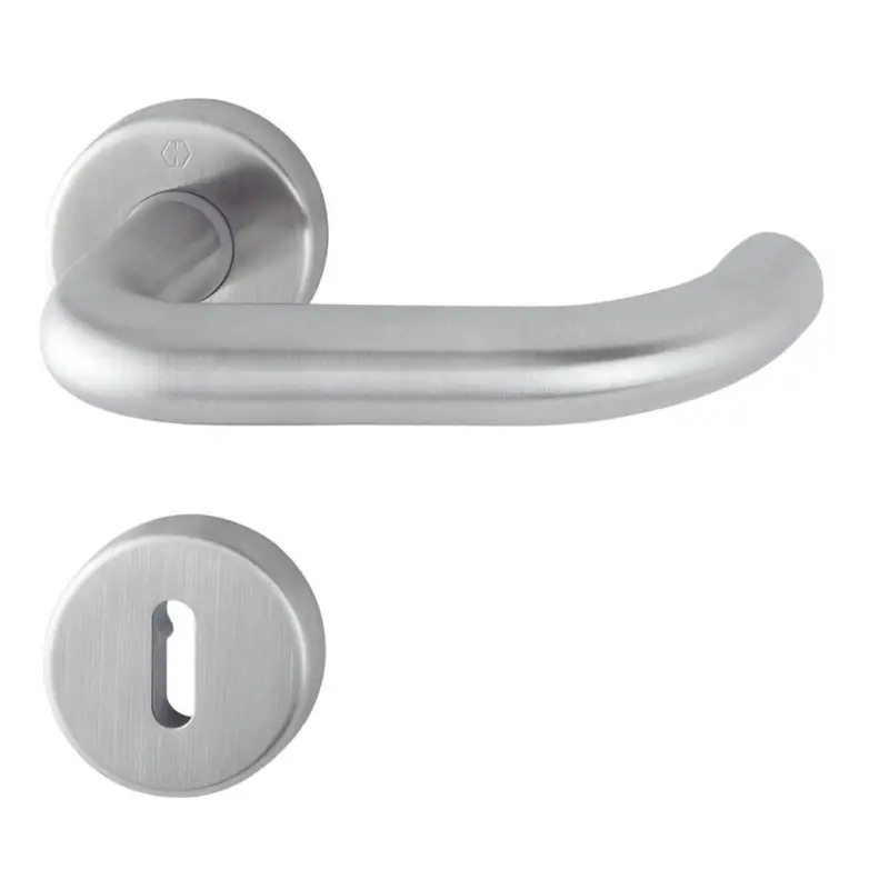 Neue Kollektion Hoppe Türdrücker Paris Rosette BB Edelstahl Türgriff Drückergarnitur E138Z/42