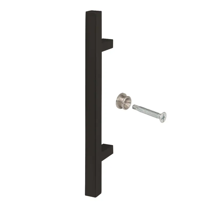 MeinTürgriff Stoßgriff Stangengriff Haustürgriff Vierkant schwarz 600-1600 mm Jetzt Bestellen