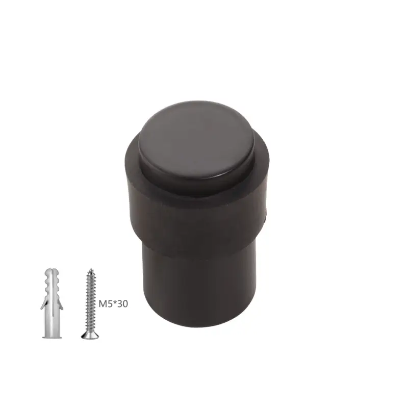Preisreduziert MeinTürgriff Wand/-Bodenpuffer Türstopper Türpuffer Bodentürstopper Wandpuffer schwarz Ø 30 mm