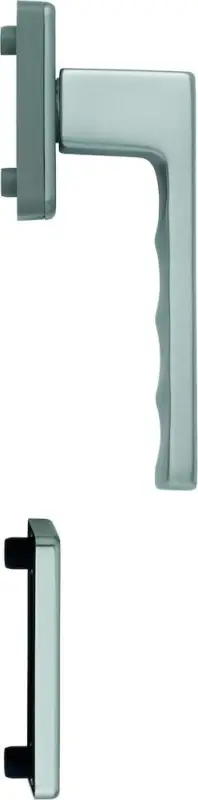 Jetzt Kaufen HOPPE® Fenstertürgriff-Halbgarnitur Toulon 0737/U34/51PNS, innen, Aluminium