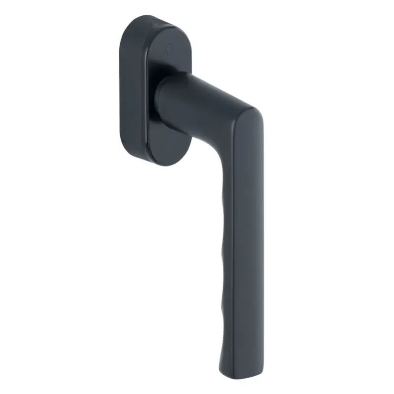 Hoppe Hamburg Fenstergriff, 0700/UD9020, SecuForte, F9714M schwarz matt Geprüft