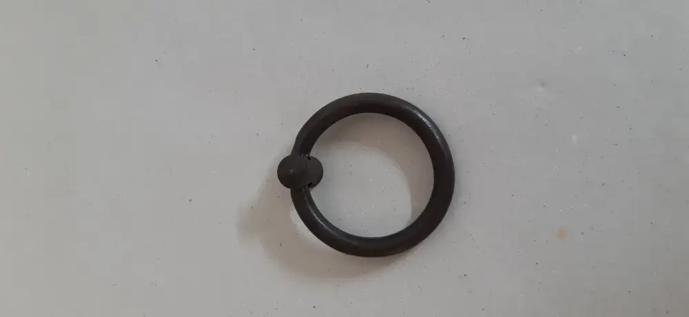 Kracherpreis Klassizismus Möbelring Eisen rostig Durchmesser 35mm Serie KL001