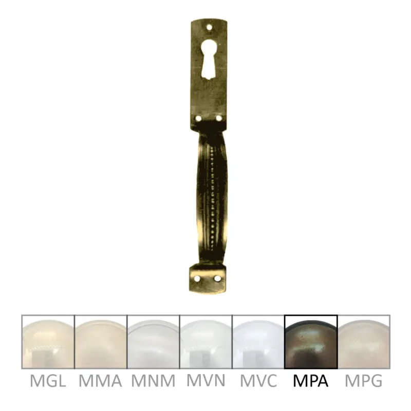 Bügelgriff, MPA, Maße B x H - 15 x 125mm Serie GR019 Preis Gesenkt