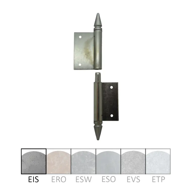 Einstemmband versetzte Lappen fester Stift 120mm rechts mit Zierspitze Serie FB034 Aktuell