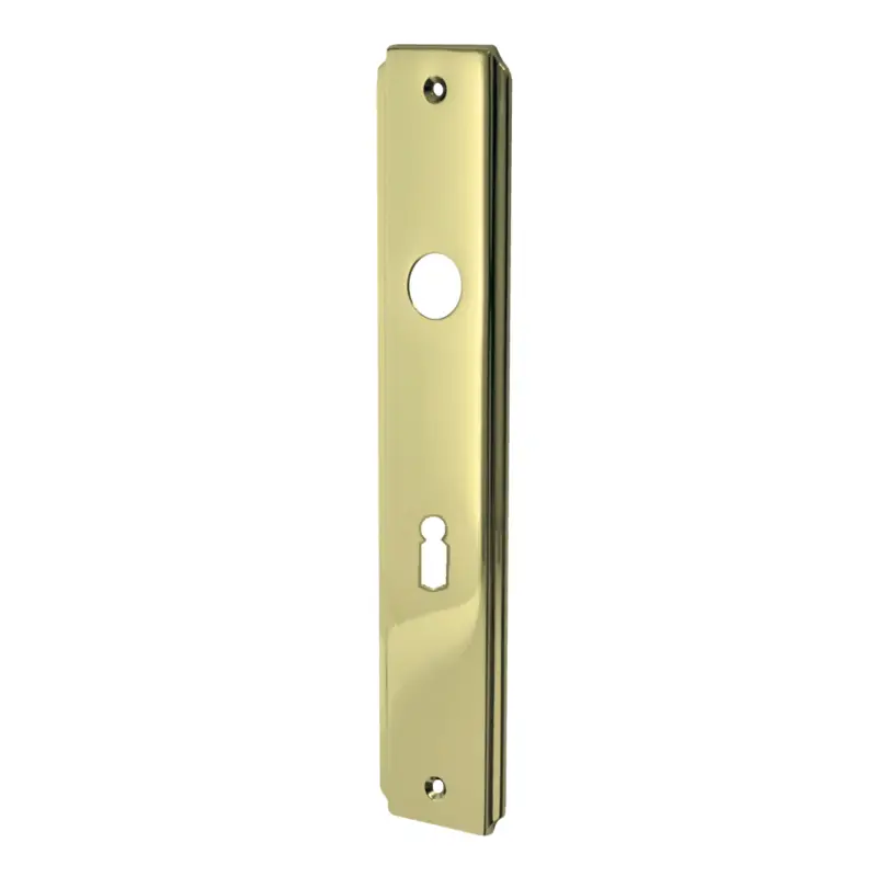 Türschild in Messing 72 mm BB Echt
