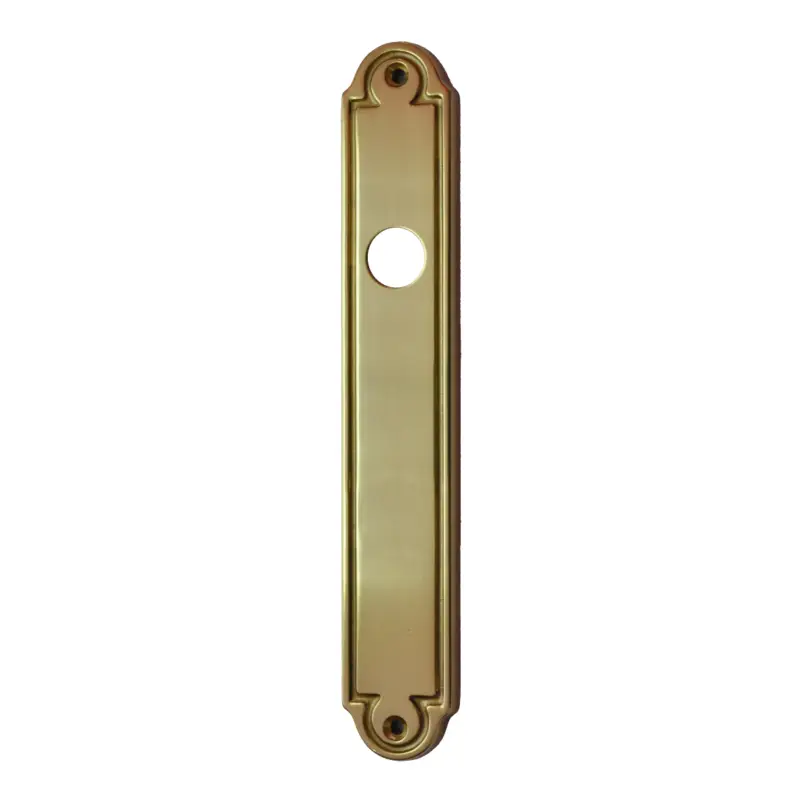 Begrenztes Angebot Türschild in Messing Blind