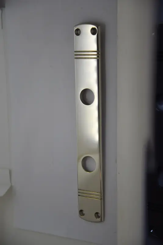 Beliebt WC-Türschild in Chrom 78 mm