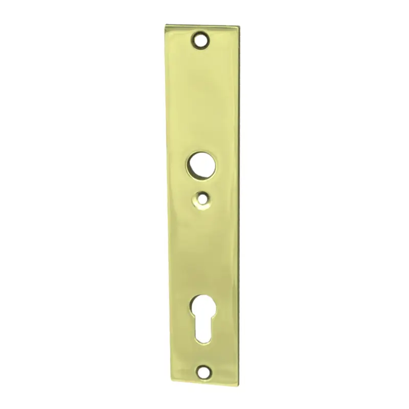 Top-Preis Türschild Dist. 92 mm PZ in Messing Innen