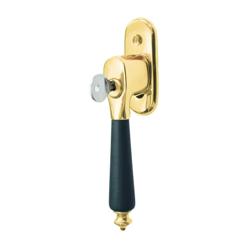 Kracherpreis Abschließbarer Fenstergriff in Messing 142 mm