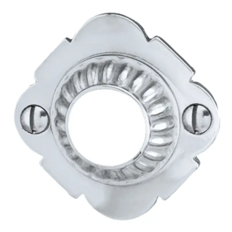 Preis Gesenkt Drückerrosette Messing verchromt mattD:52mm Serie TR039