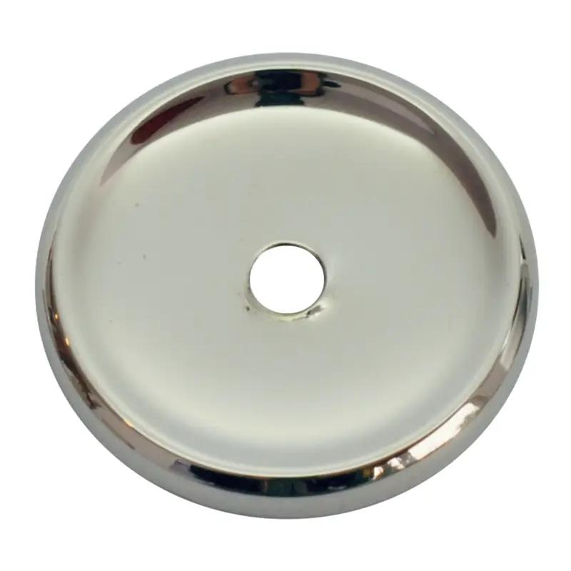 Abdeckrosette für Knöpfe in Messing vernickelt D : 40 mm Sonderangebot