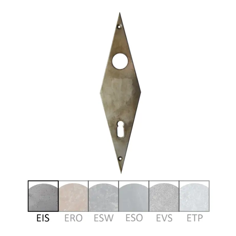 Sonderangebot Haustürschilder Dist. 92 mm BB, L x B: 235x60 mm