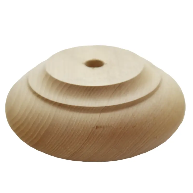 Möbelfuß in Buche 70 x 175mm Serie HF035 Sonderangebot